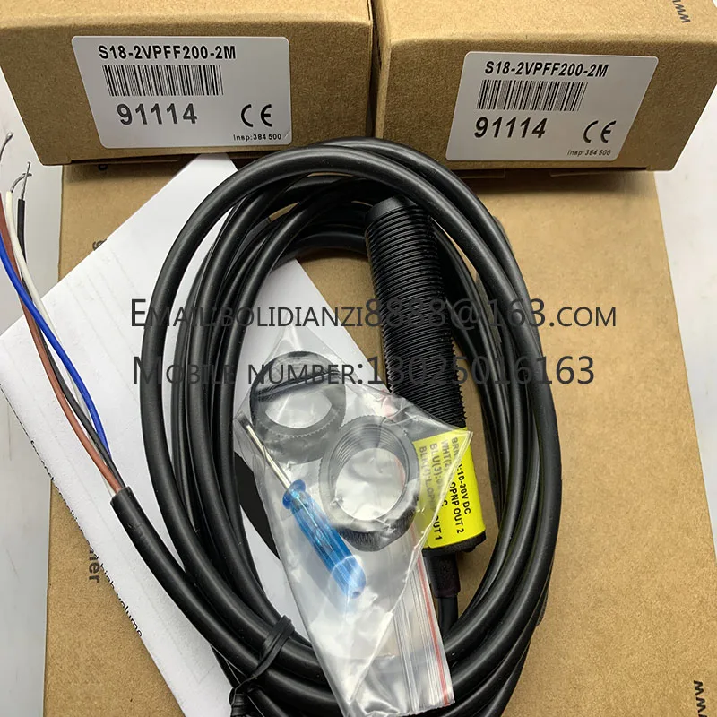 

One year warranty S18-2VPRS-Q8/2VNRS-Q8 S18SP6LV Brand new original Photoelectric sensor