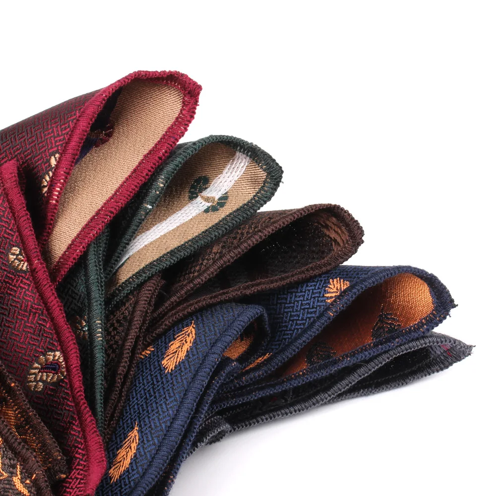 Lenço de bolso masculino lenço de bolso toalha de peito de paisley toalha de casamento lenço de bolso