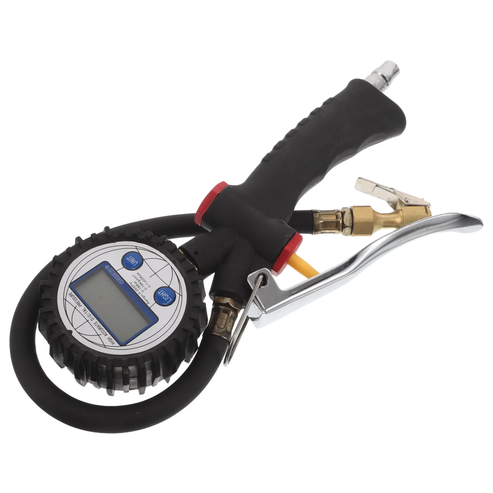 

Portable Tire Pressure Inflator Gauge High Precision Oil-Immersed Dial for Car Motorcycle Bike Accurate Real-Time Measurement