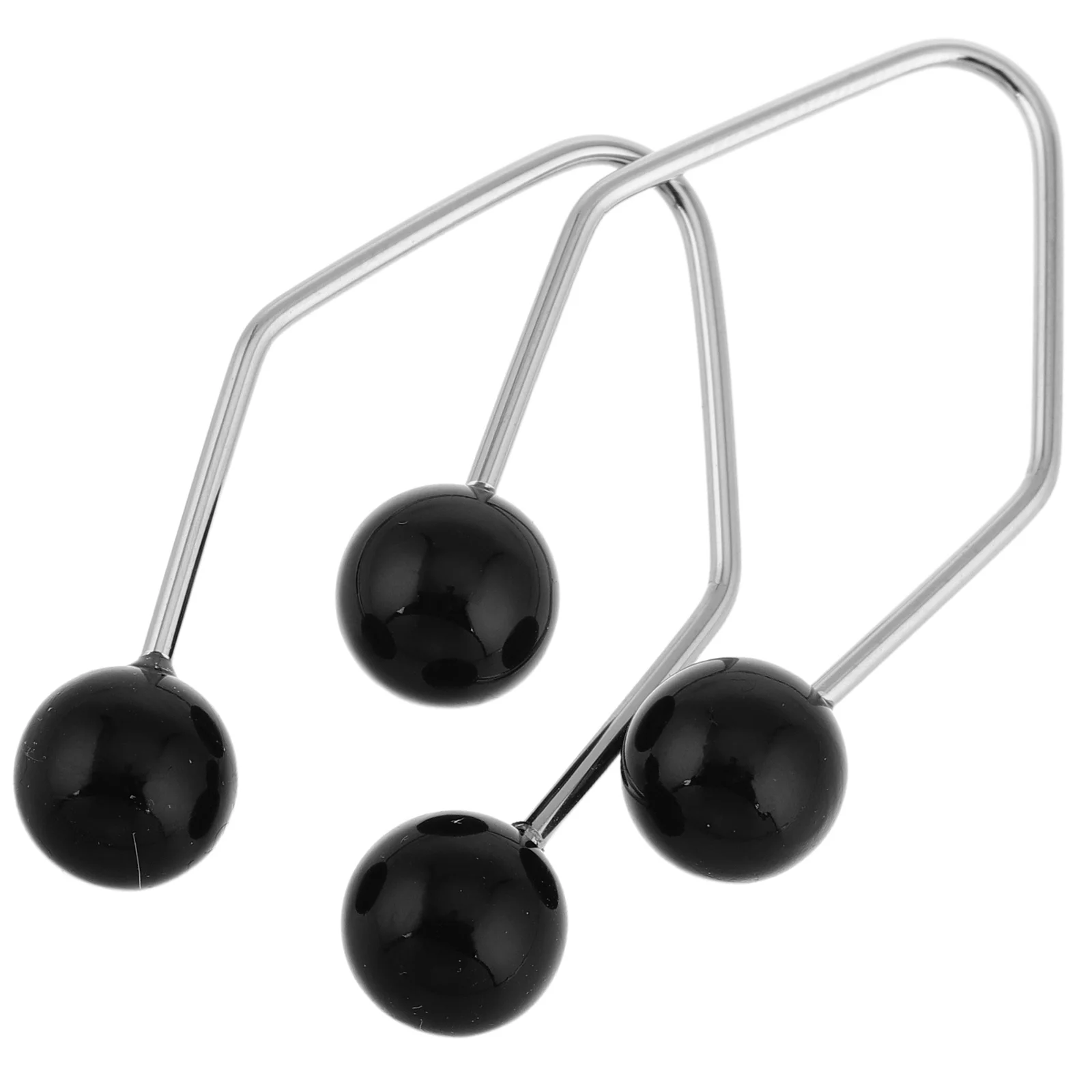 

2Pcs Black Bead Dimple Trainer Facial Exercise Tool Natural Dimples Developer for Cheeks Portable Dimple Maker for Men Women