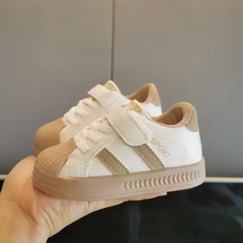 Kids Casual Shoes Sneakers Boys Sport Breathable Tennis Sneaker Baby Children Girls Shoes Spring Fashion White Flat Running Shoe