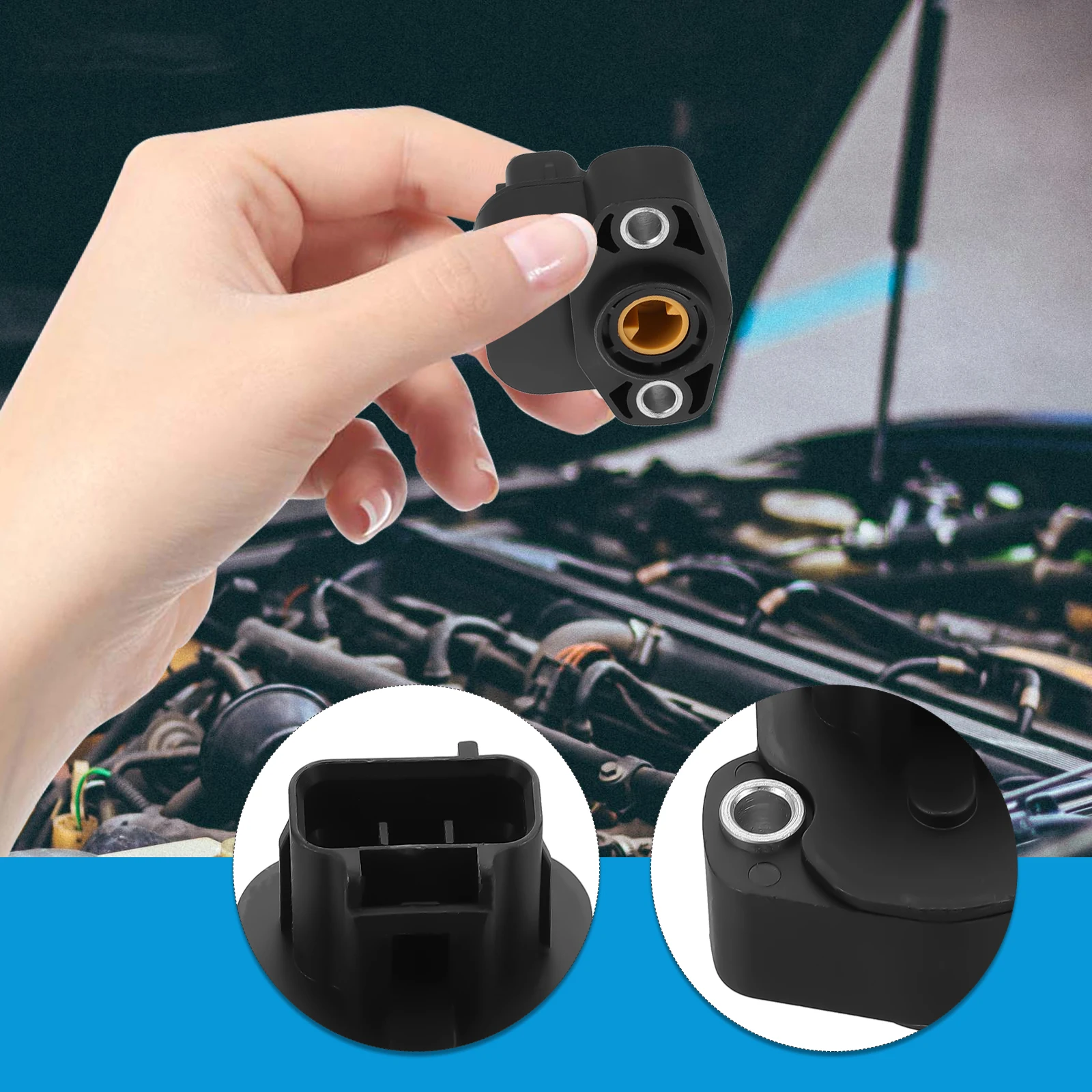 

Universal Throttle Position Sensor Tps Automotive Replacement Part Accurate Pedal Position Measurement Improved Fuel Efficiency