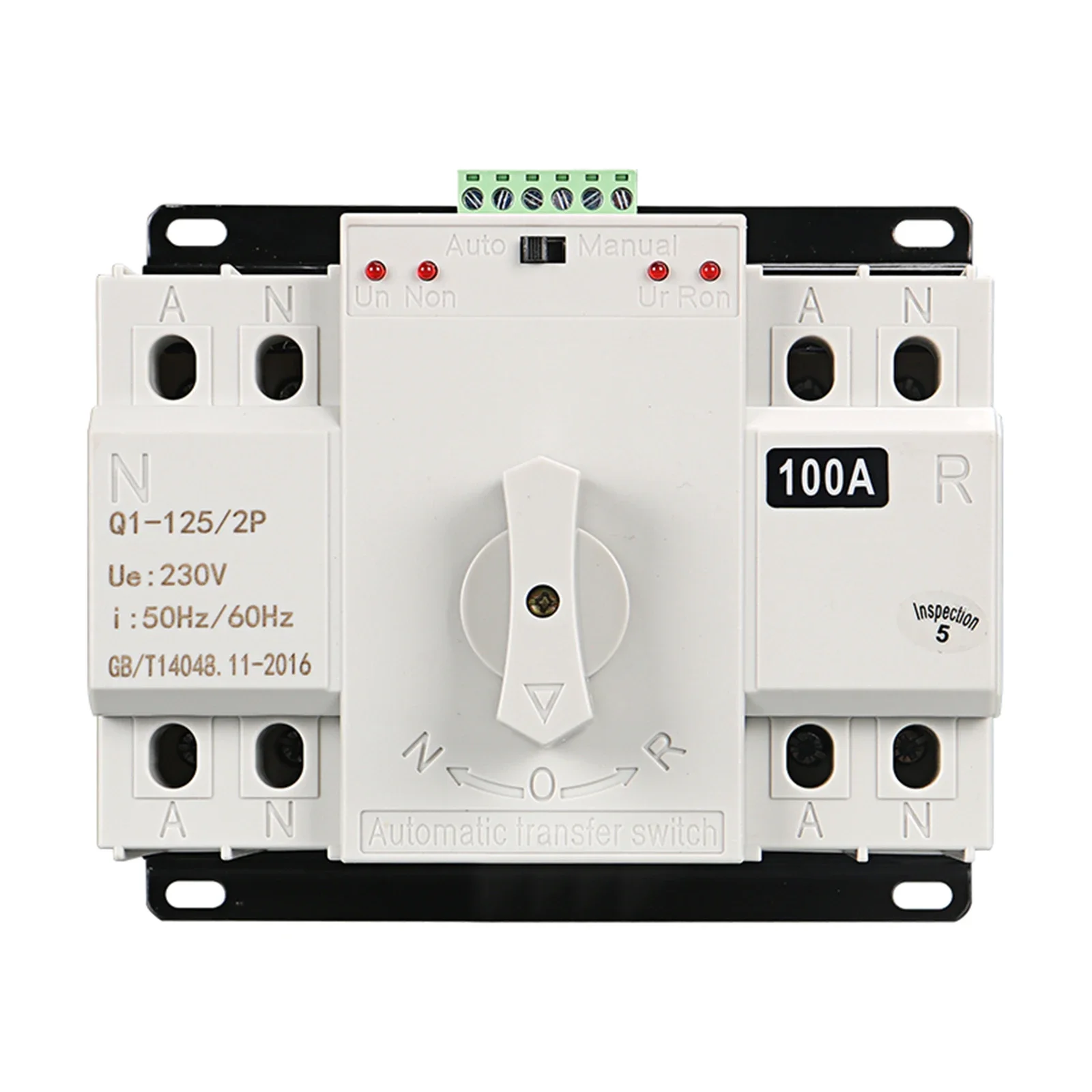 Power Switch Mains Switch 125A/100A/80A 400V Automatic Transfer Switch Dual Power Millisecond Switching Brand New