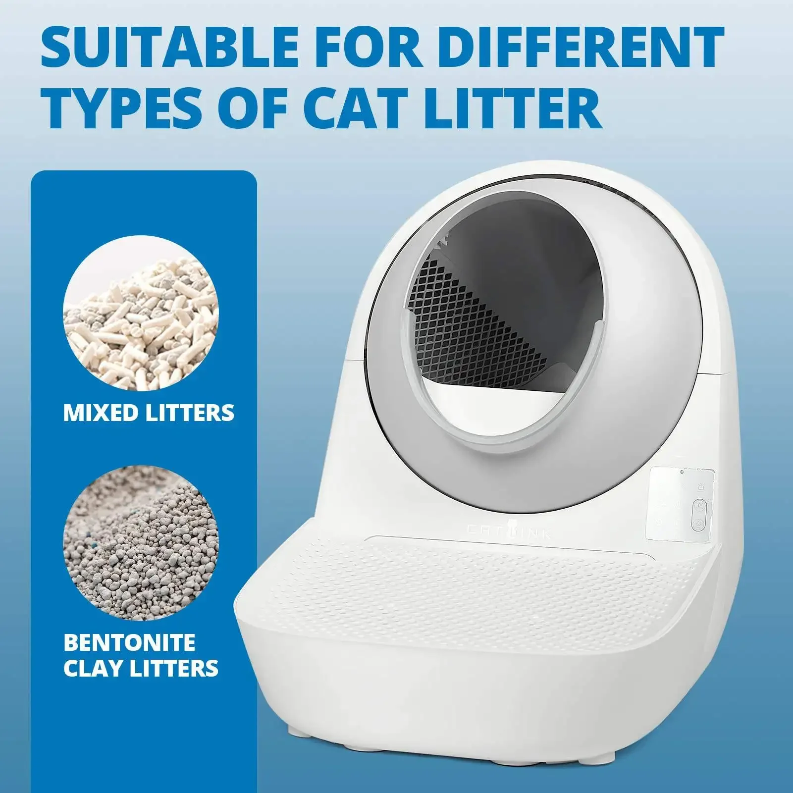 Cat Litter Box Self Cleaning Quick Cat Kitten Toilet Automatic Cat  Box Arenero Cerrado Para Gatos Con Automatico Wifi