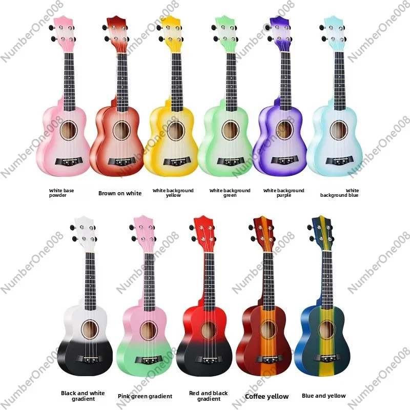 21 23 26 Inch Ukulele 4 String Mini Guitar Beginner Starter Kids Adult Musical Instrument