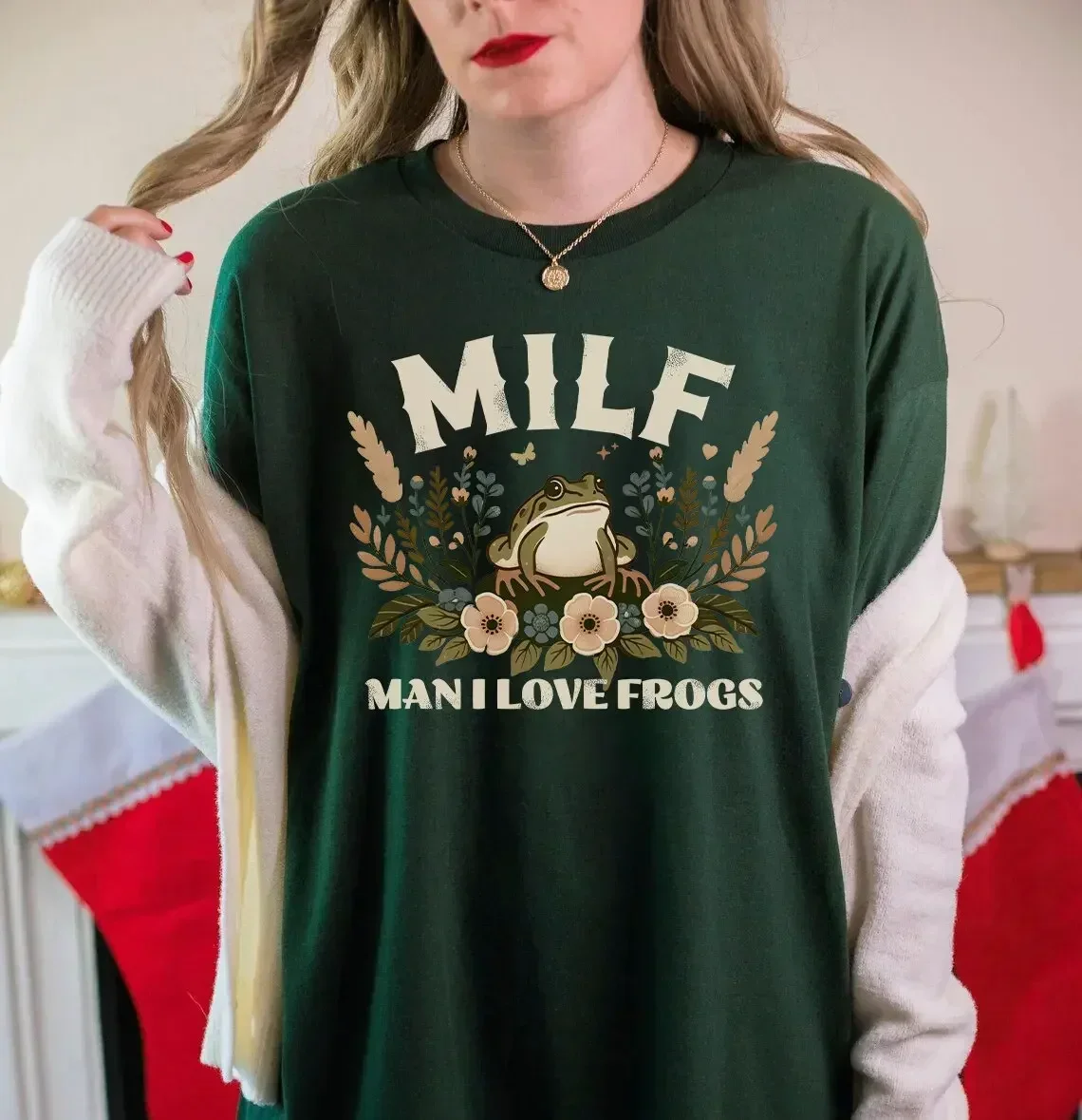 Man I Love Frogs T Shirt Funny Frog And Toad Cottage Core Herpetology S Cottagecore Clothing For Best Friend Female
