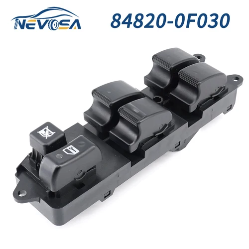 Imagen 1 del producto NEVOSA Interruptor de Ventanilla de coche eléctrico, accesorio para Toyota Corolla Verso Yaris 2002-2005 848200F030 84820-02100, 84820-0F030
