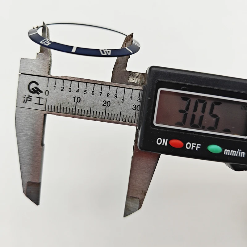 36.5mm Watch Bezel Men's Watch Replacement Surface Bezel Insert  Case Bezel Ring GMT/SUB Watch  Accessories Parts