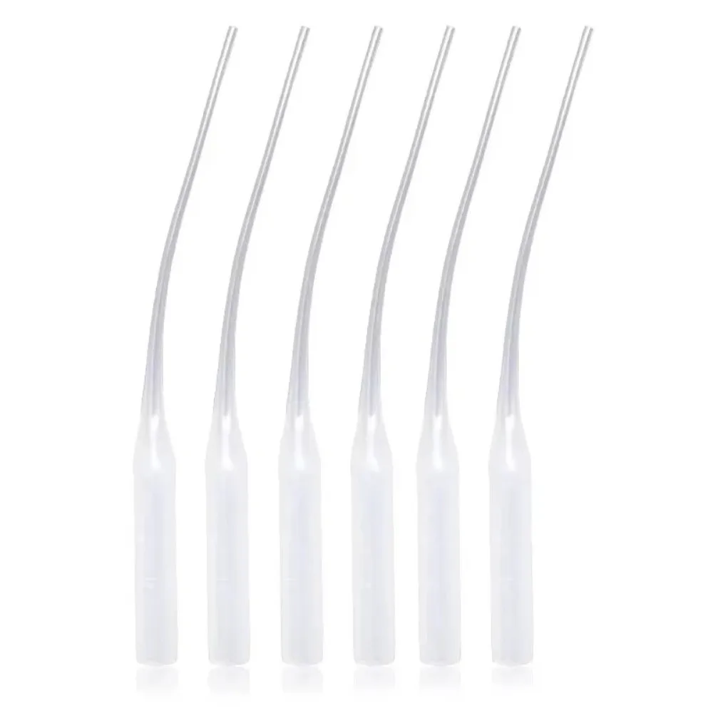 100Pcs Anti Glue Leakage Glue Extender Tips Micro-Tips Plastic Precision Applicator Dispensing Dropping Tube Nozzle