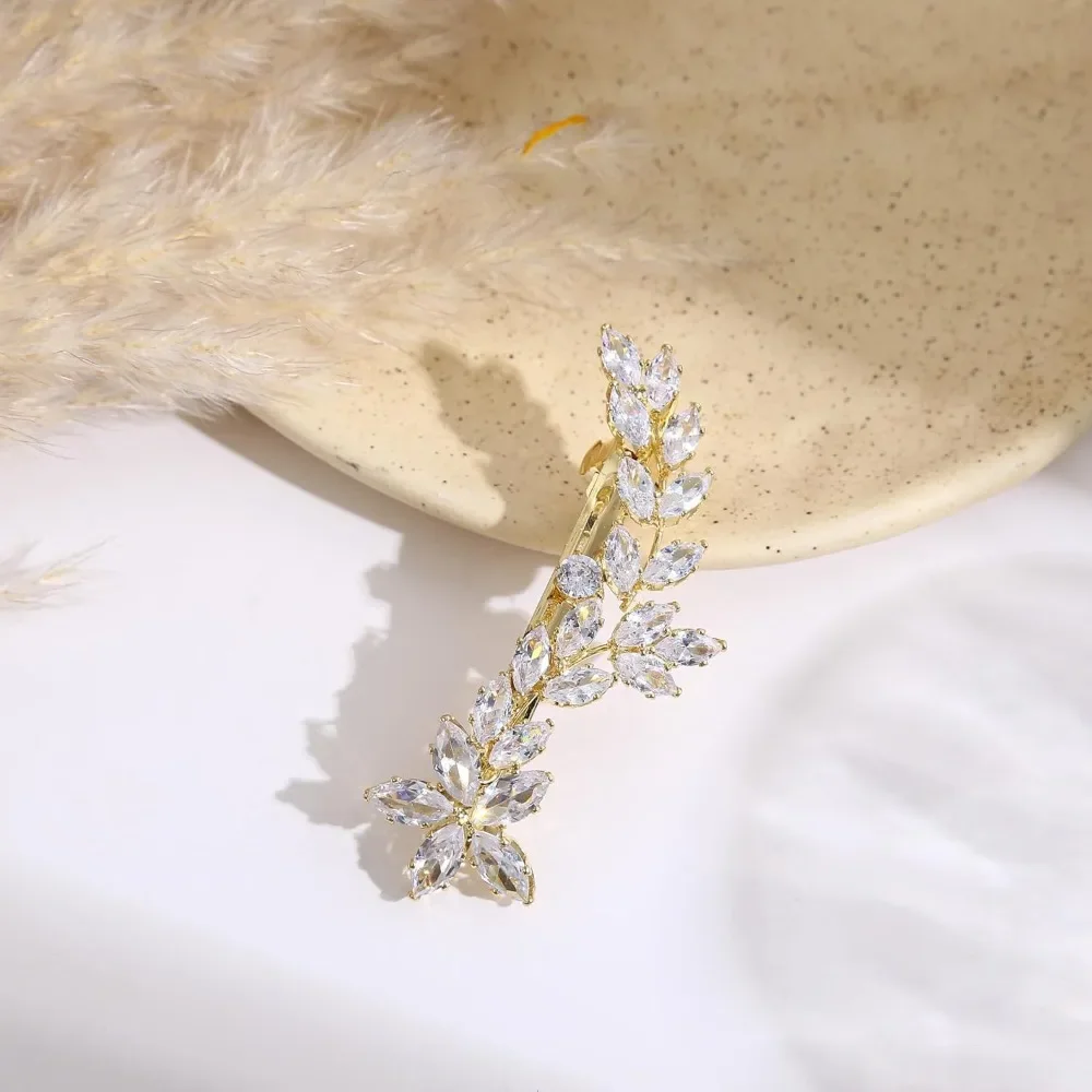 

Заколки для волос с кристаллами, заколки для волос в виде утконоса со стразами, свадебная заколка для волос с кристаллами для женщин, декоративные аксессуары для волос для