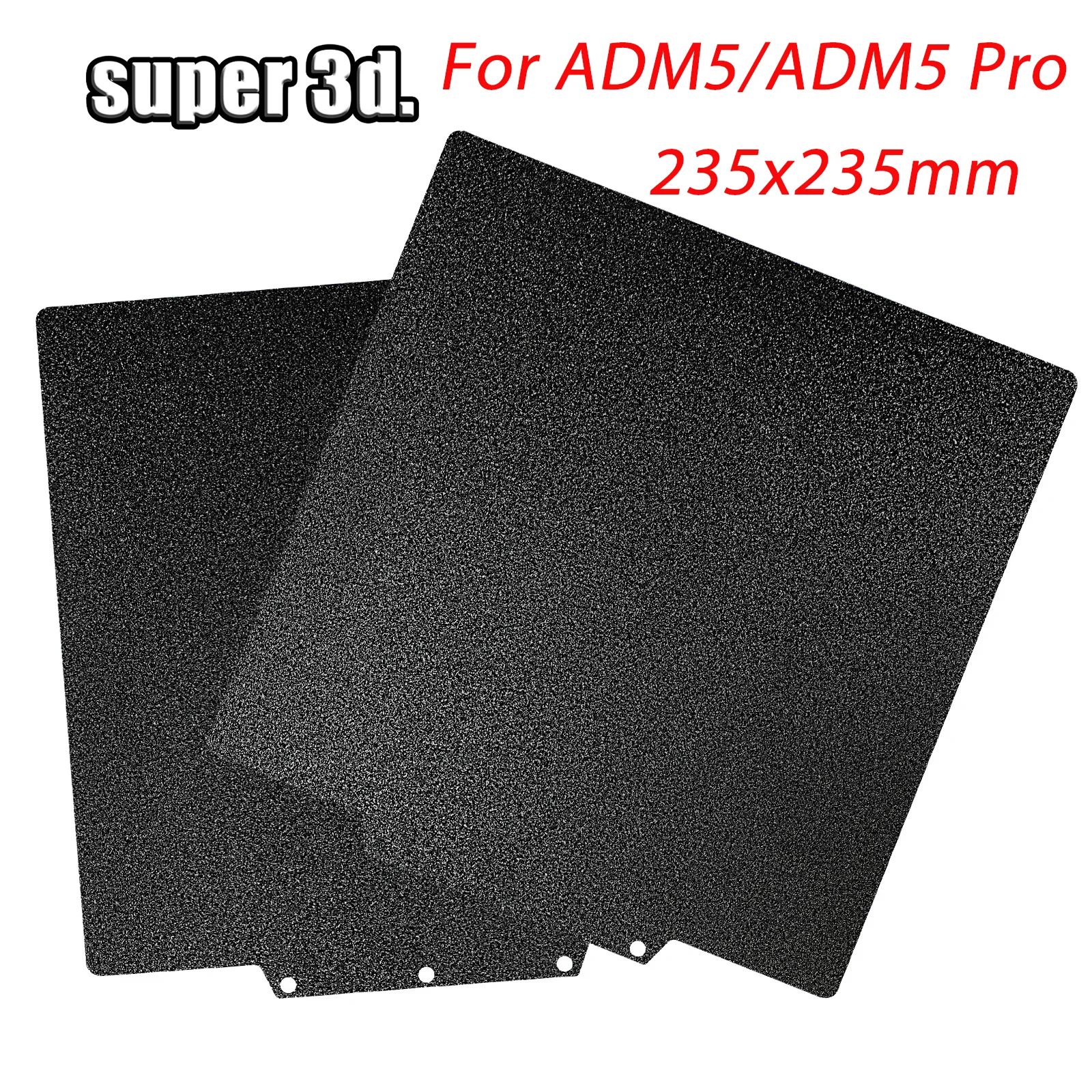 

Flashforge Adventurer 5m Bed Sticker Ad5m PEO PET H1H Plate AD5M 235x235 PEI Sheet For Flashforge Build Plate 3d Printer Parts
