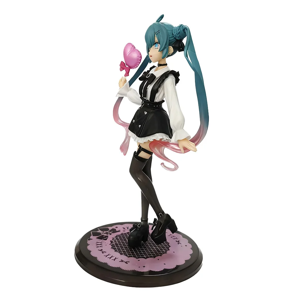 19cm Sexy Girl Hatsune Miku Anime Figure Fashion Subclture Miku Action Figure Room Decorations PVC Collection Model Doll Toys