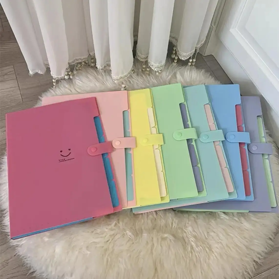 dopamine-file-folder-storage-bag-multi-layer-a4-test-paper-bag-class-material-lecture-classification-multi-card-position-bag