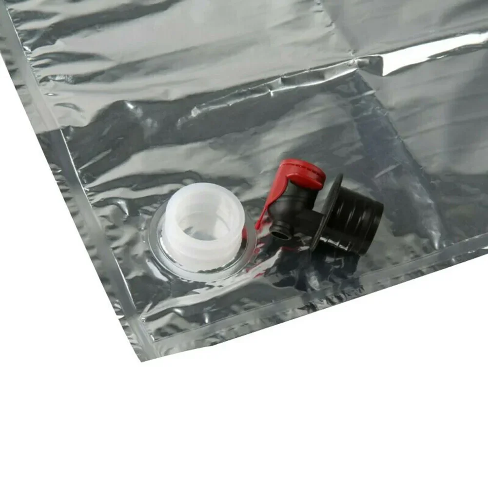 Imagem -05 - Substituição de Alumínio do Bolsa do Babador da Folha para o Bolsa na Caixa Torneira da Borboleta Bebe o Recipiente Cerveja Suco Distribuidor do Vinho 5l Peças a
