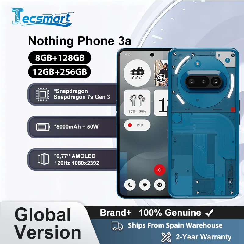 Smartphone – Nothing Phone 3a, 8GB+128GB / 12GB+256GB