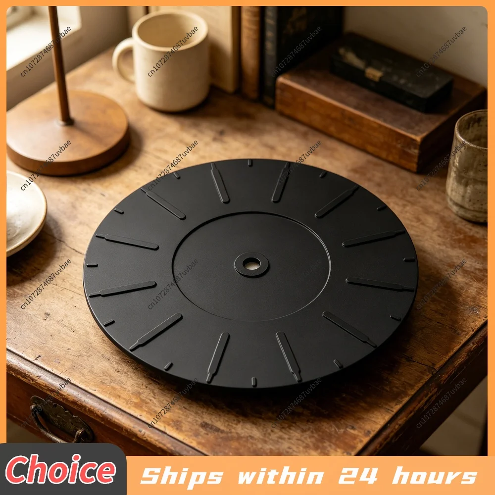 Vinyl Record Mat Silicone Turntable Slipmat 7 Inch Diameter Vinyl Disc Protective Pad for LP Record Player Record Accessories