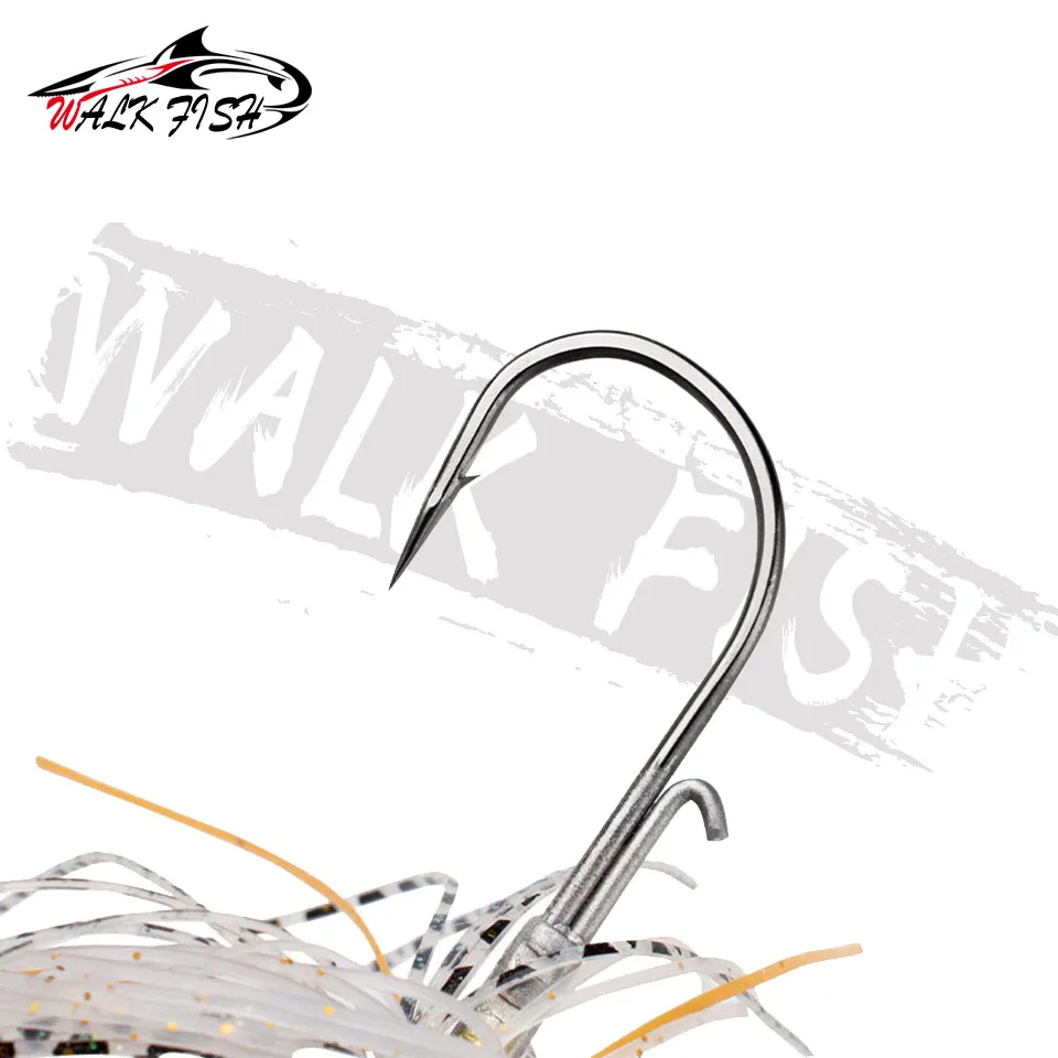 Obk Fish-Leurre de pêche Chatter, Spinner Bait, Blade Jig Dancer, Buzzbait, WobJeff Chatterbait, Bass, Pike Walleye, 14g, 18g