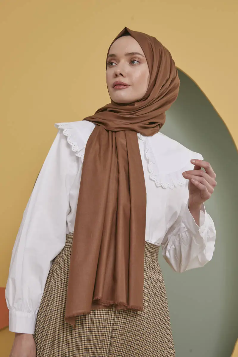 ShantuQ Brown Palette Shawl