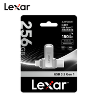 USB 3.2 OTG Type-C Flash Drive Original Lexar D40T Pen Drive for iPhone 15 PRO Max 150Mb/s Memory U Disk for Computer Pendrive