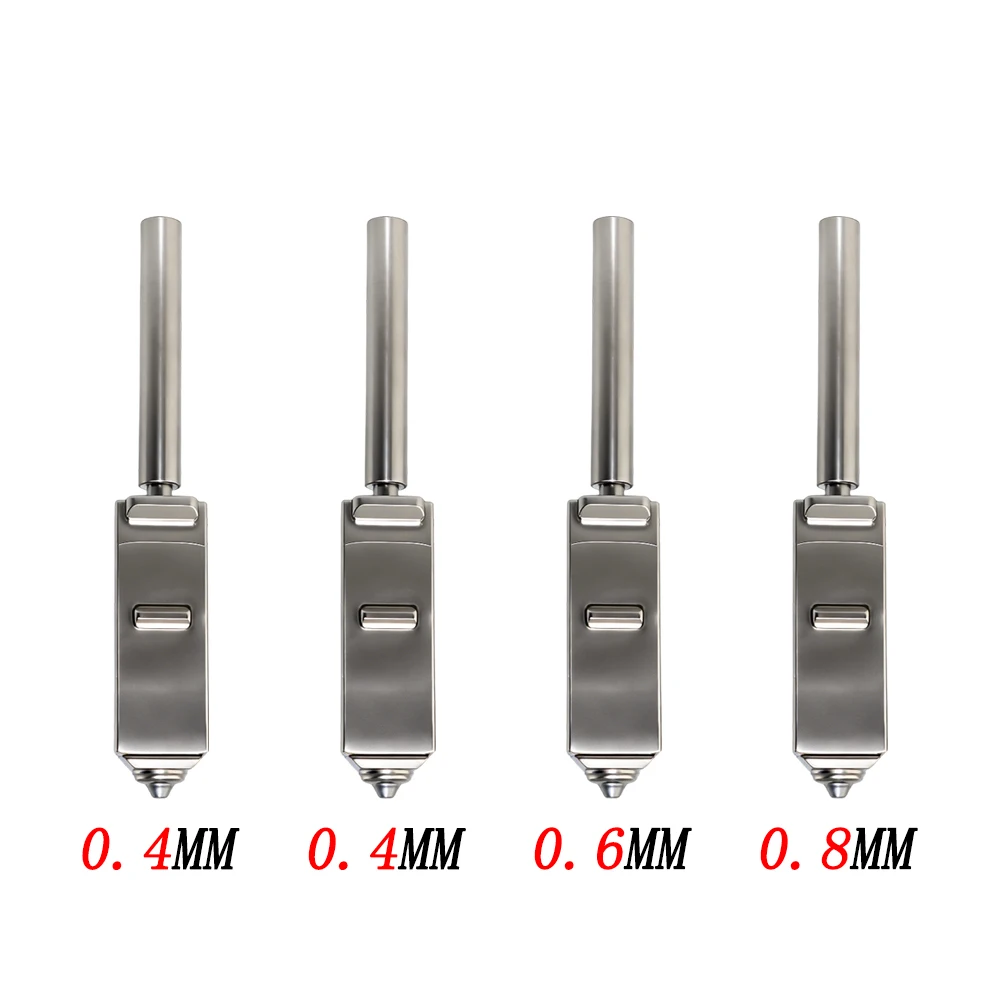 Upgrade Bimetall-Hotend für Anycubic S1 Max Düsen-Druckkopf-Baugruppe 0,25/0,4/0,6/0,8mm für Anycubic Kobra S1 Max 3D-Drucker