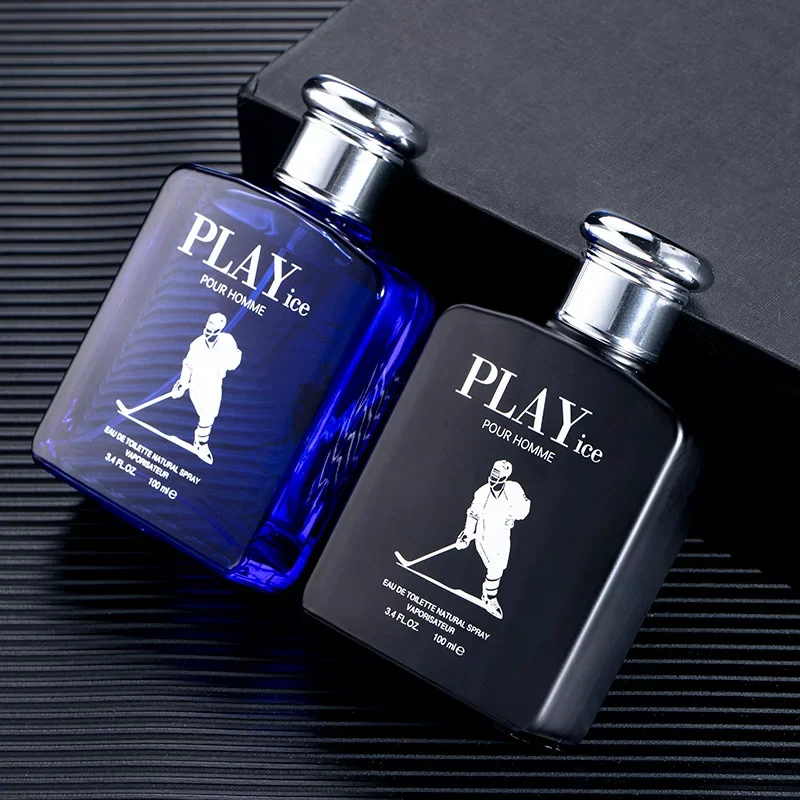 100ml Luxury Style Men Perfume Blue Black Bottle Long Lasting Ocean Woody Cologne Spray EDT Male Fragrance for Gym Office Daily Wear - view 5