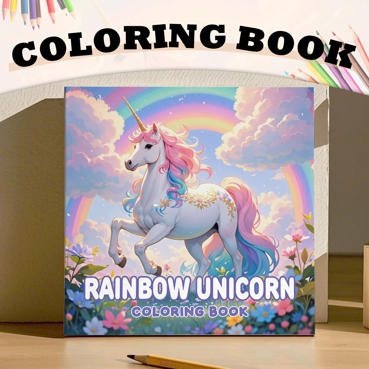 1pc Art Coloring Book 24 Page Colouring Book Gift For Birthday Party Relieve Stress Kill Time Graffiti Painting Drawing Books
