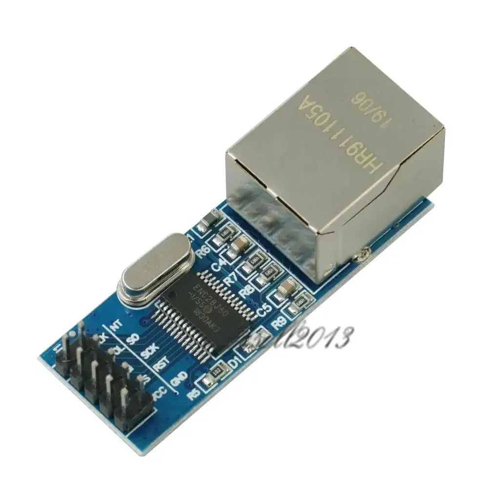 Mini ENC28J60 Ethernet LAN Network Module For Arduino 51 AVR SPI PIC STM32 LPC Wholesale