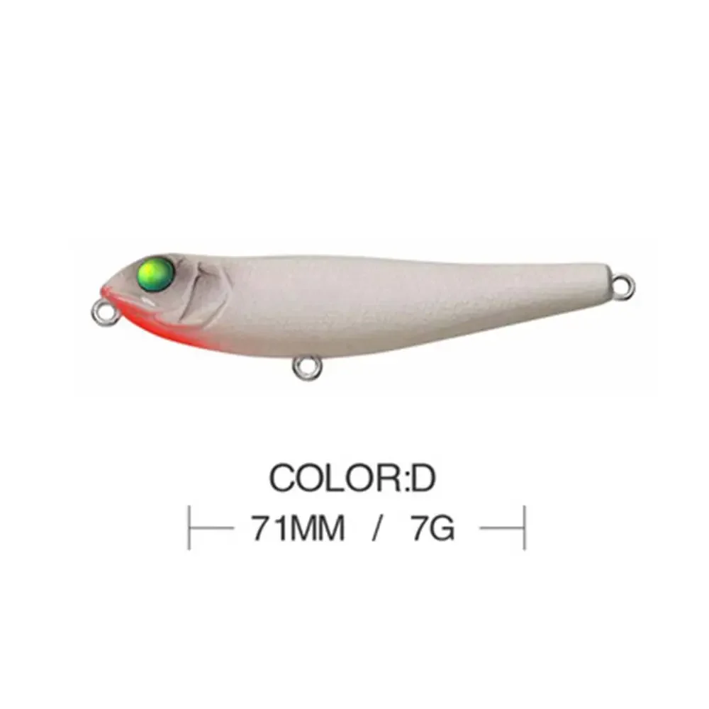 71mm 7g Reals Bleistift Topwater Angelköder Oberfläche Schwimmende Stickbait Wobbler Walking Baits Leurre de Künstliche Harte Köder