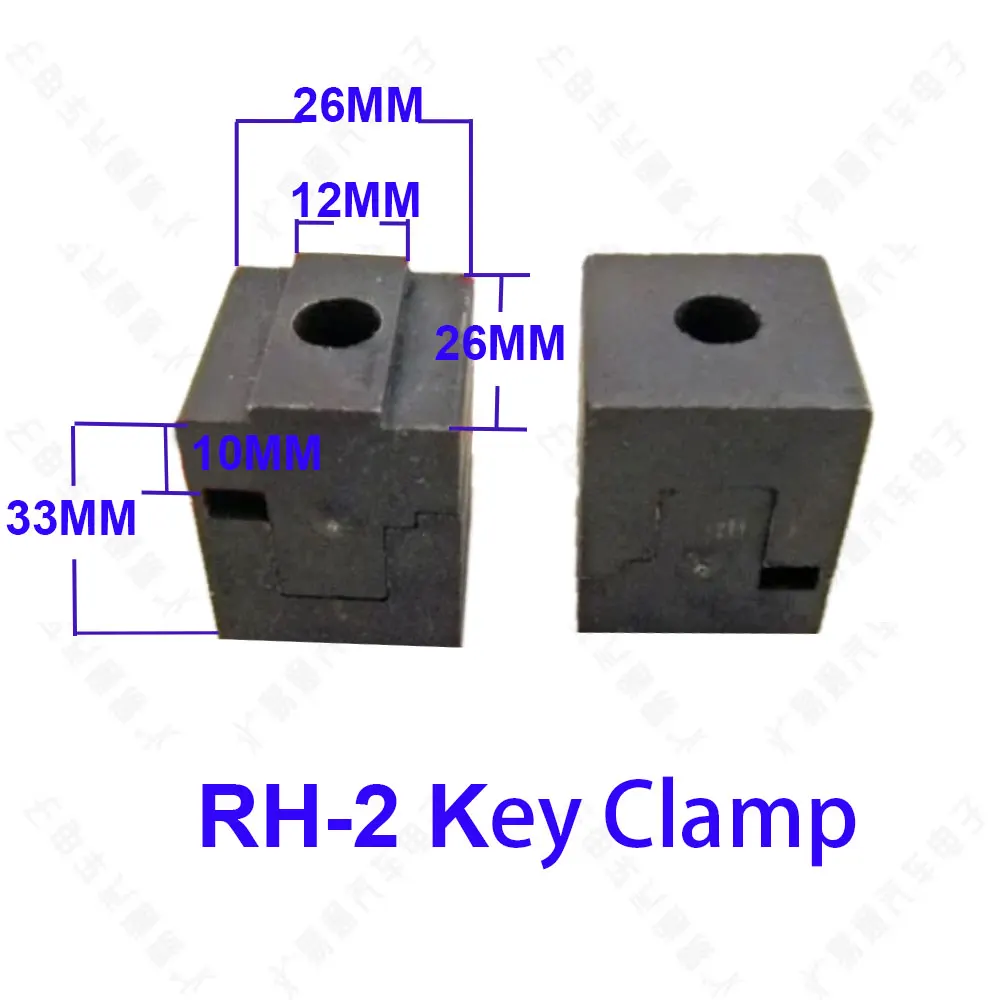 DeFu RH-2 Key Machine Accessories Milling Cutter 60x16x6 Key Clamp Fixture Adjustment guider Screw Switch