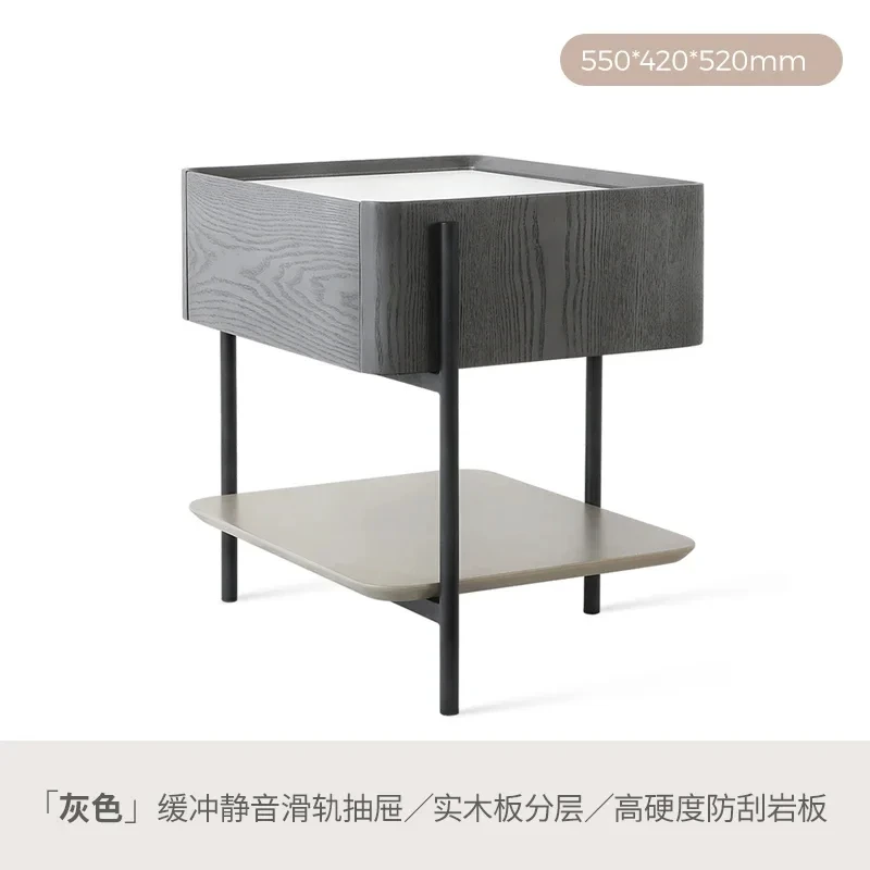 Bedside Table Simple Practical Durable Modern Simple Side Cabinet Storage Door Key Small Cabinet