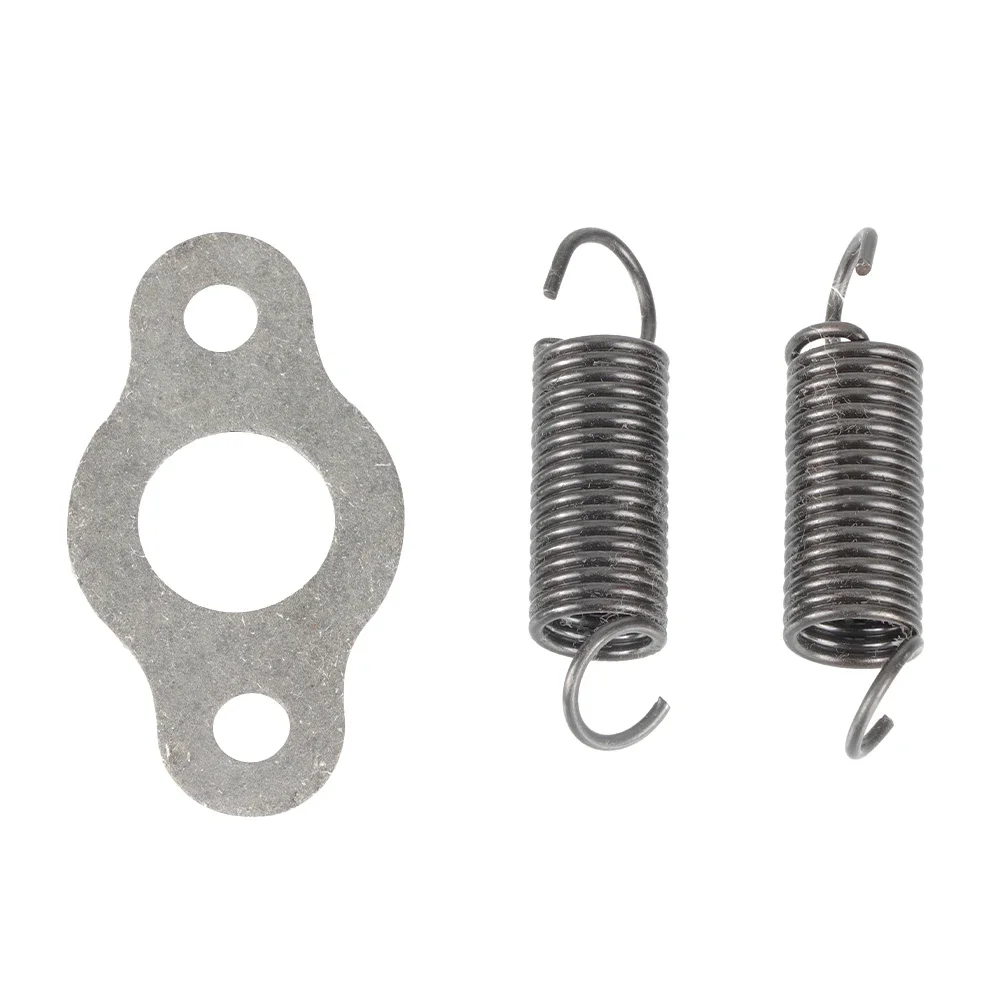 For 2 Stroke 50cc 66cc 80cc 100cc Engine Gas Motorized Bicycle Motor Bike Split Pipe Exhaust Muffler Kit