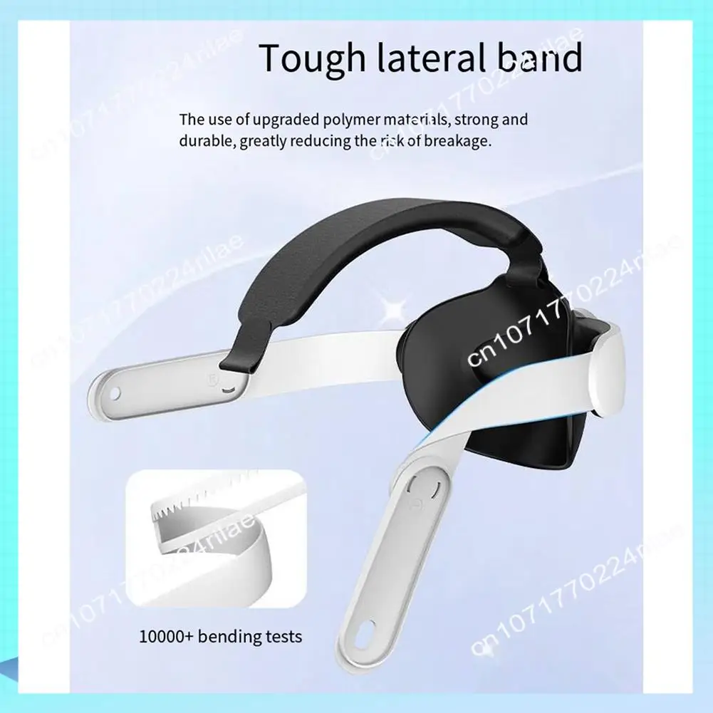 A17Z لعصابة رأس Meta Quest 3 Elite مريحة ومسامية وخفيفة الوزن وناعمة وبسيطة وقابلة للتعديل