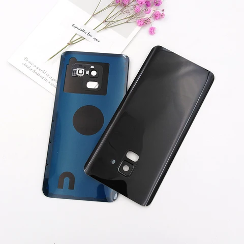 Задняя крышка батарейного отсека для Samsung Galaxy A8 2018 A530 A530F SM-A530F, задняя панель, дверной корпус, запасная часть с объективом камеры
