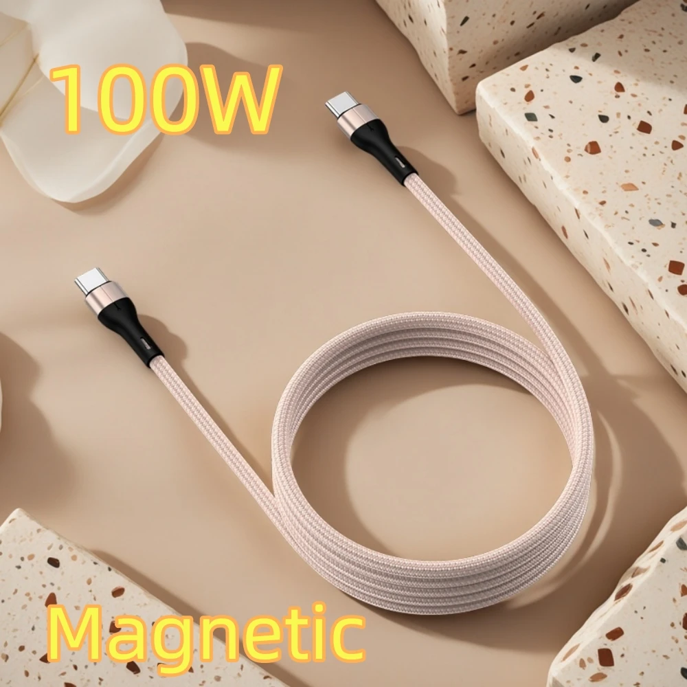 

USB Type C Cable 100W 5A Fast Charging Data Cord For Huawei Xiaomi Samsung USB C To Type C Cable Gaming