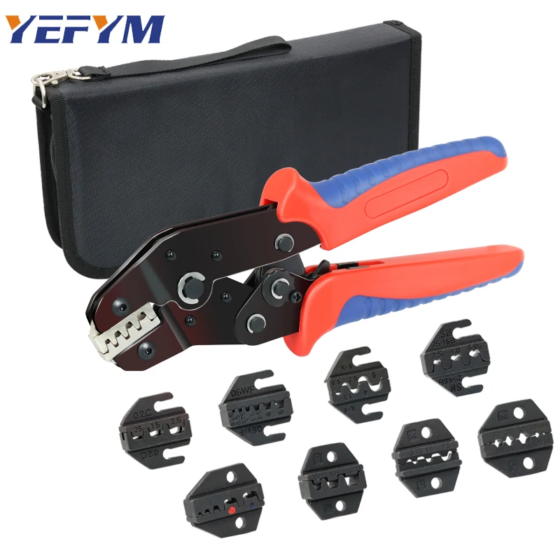 10 In 1 Crimping pliers SN-48BS 8 jaw kit for 2.8 4.8 6.3 VH2.54 3.96 2510/tube/insuated terminals electrical clamp tools