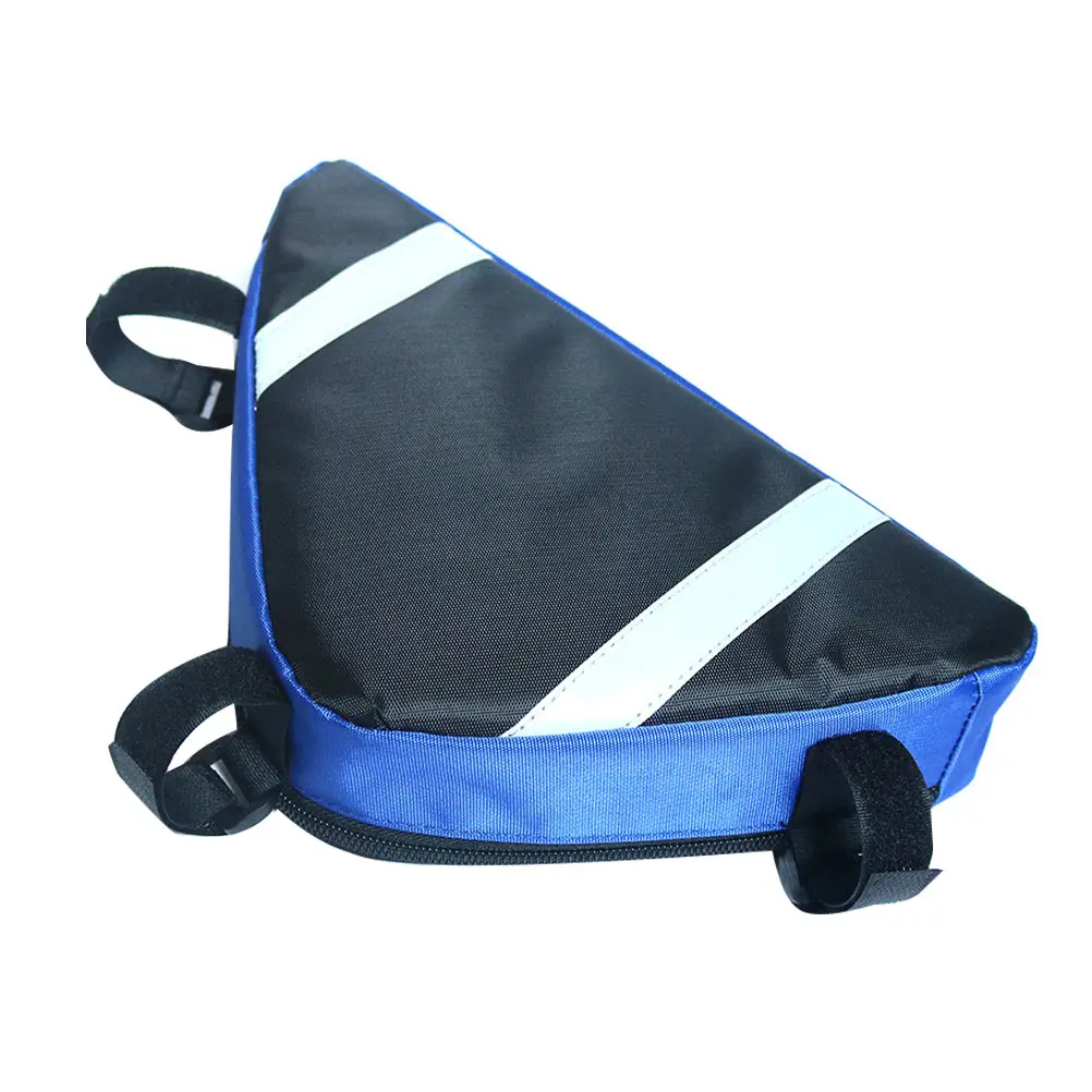

Waterproof Cycling Saddle Bag Bike Frame Storage With Adjustable Straps Fits Smartphones Keys Wallet Easy Install Durable Bike