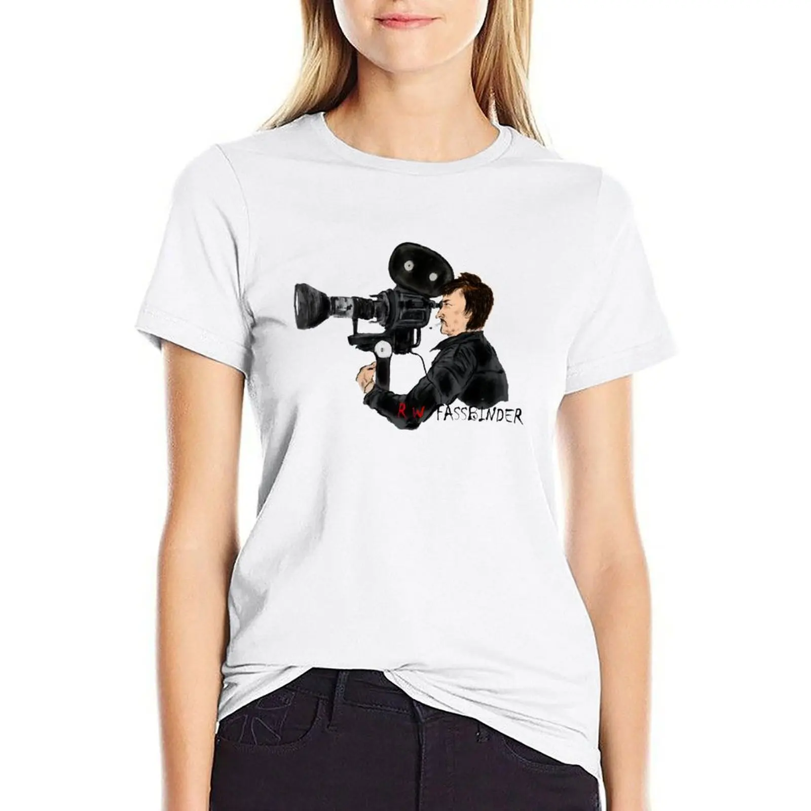 R.W. FASSBINDER T-shirt tees vintage clothes T-shirt Women