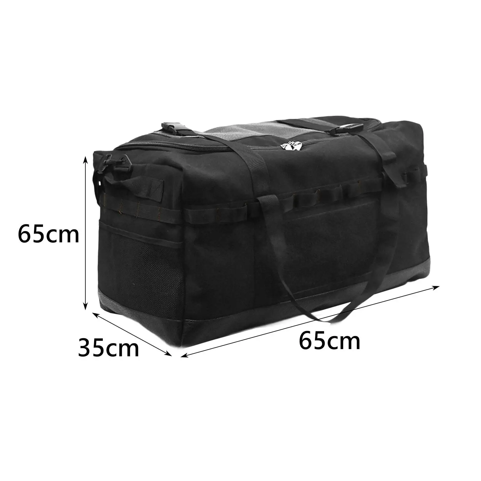 80 Liters Travel Camping Duffel Bag for Hiking Cookware 65x35x35cm Versatile