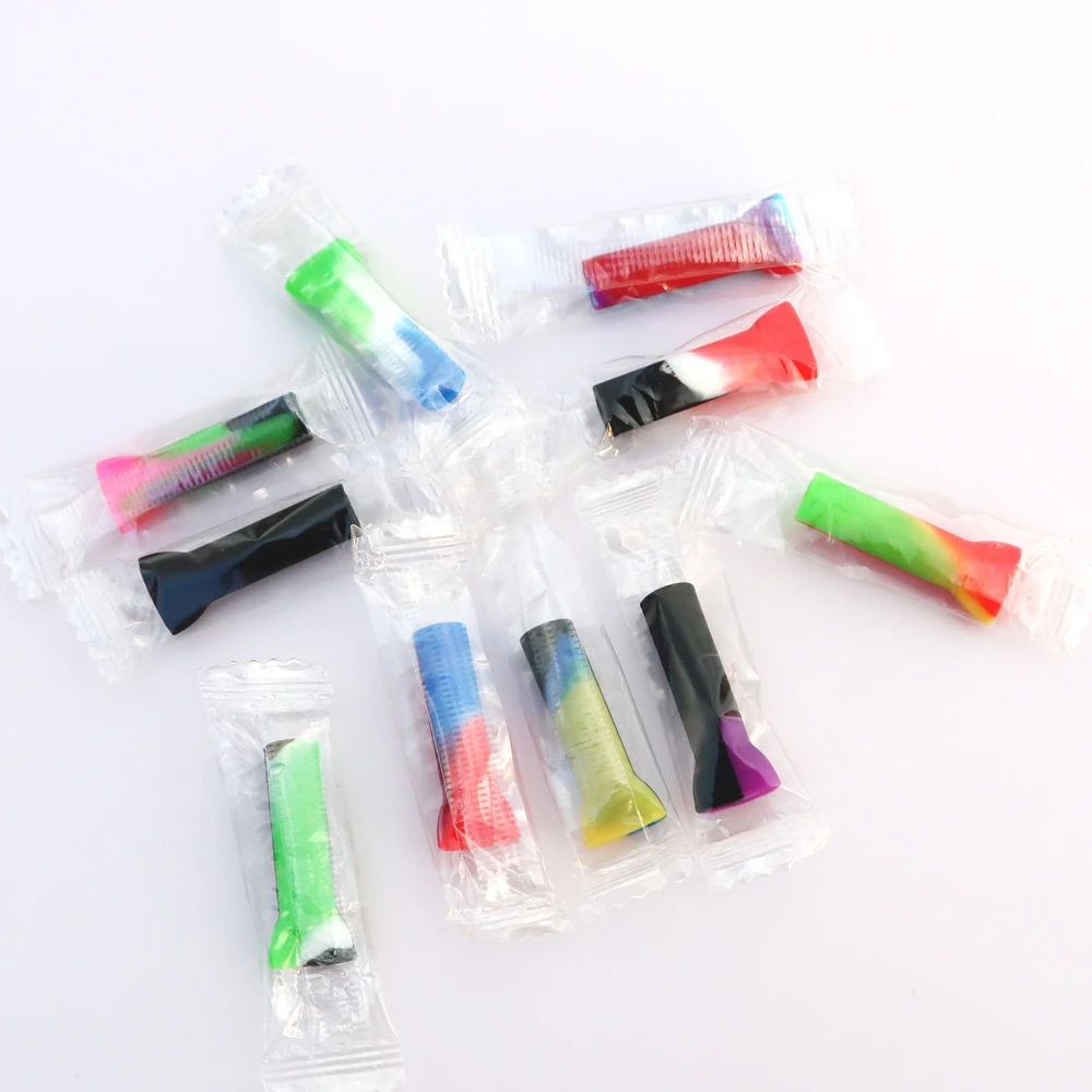 2pcs 10pcs 50pcs smoking rolling paper silicone nozzle cigarette filter tobacco filter nozzle