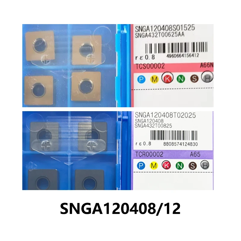 100% Original SNGA120408 A65 SNGA120412 A66N Carbide Inserts SNGA1204 SNGA 120408 120412 CNC Tool