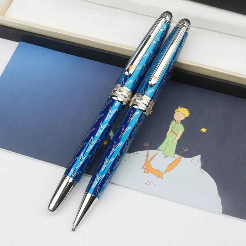 High Quality MB Little Prince Rollerball Ballpoint Pen Luxury Design Business Best Fountain Pens Writing Office Supplies