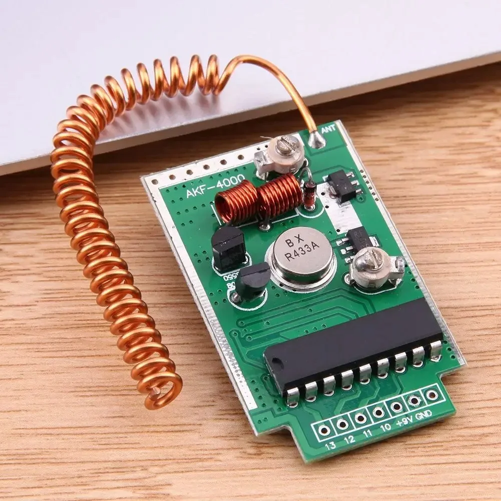 433MHz Wireless Transmitter Module Kit with 4km Range for Remote Control Projects 4000 Meter Signal Transmission