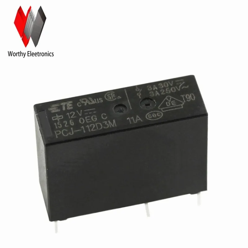 

Free shiping wholesale 10pcs/lot relay PCJ-112D3M