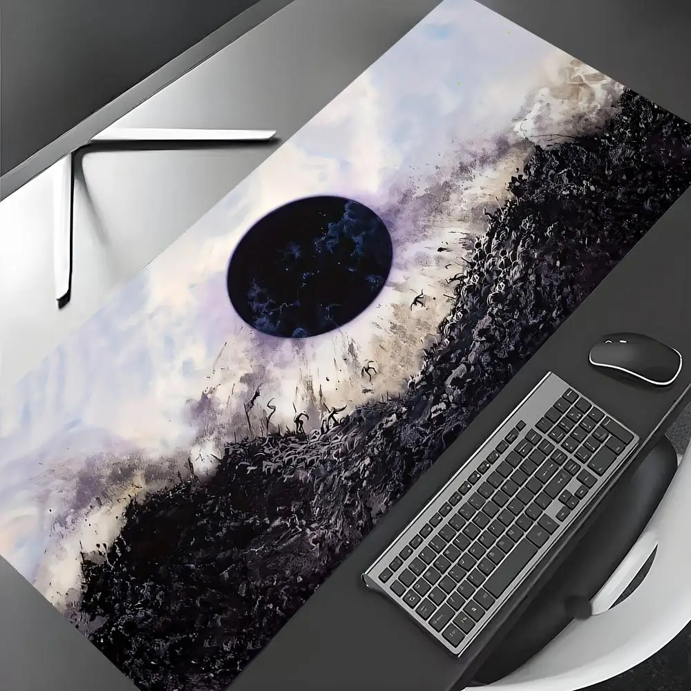 

Giant black hole Mouse Pad Desk Mat Gaming mat gamer pc accessories rubber anti-slip keypad expansion pad office desk mat