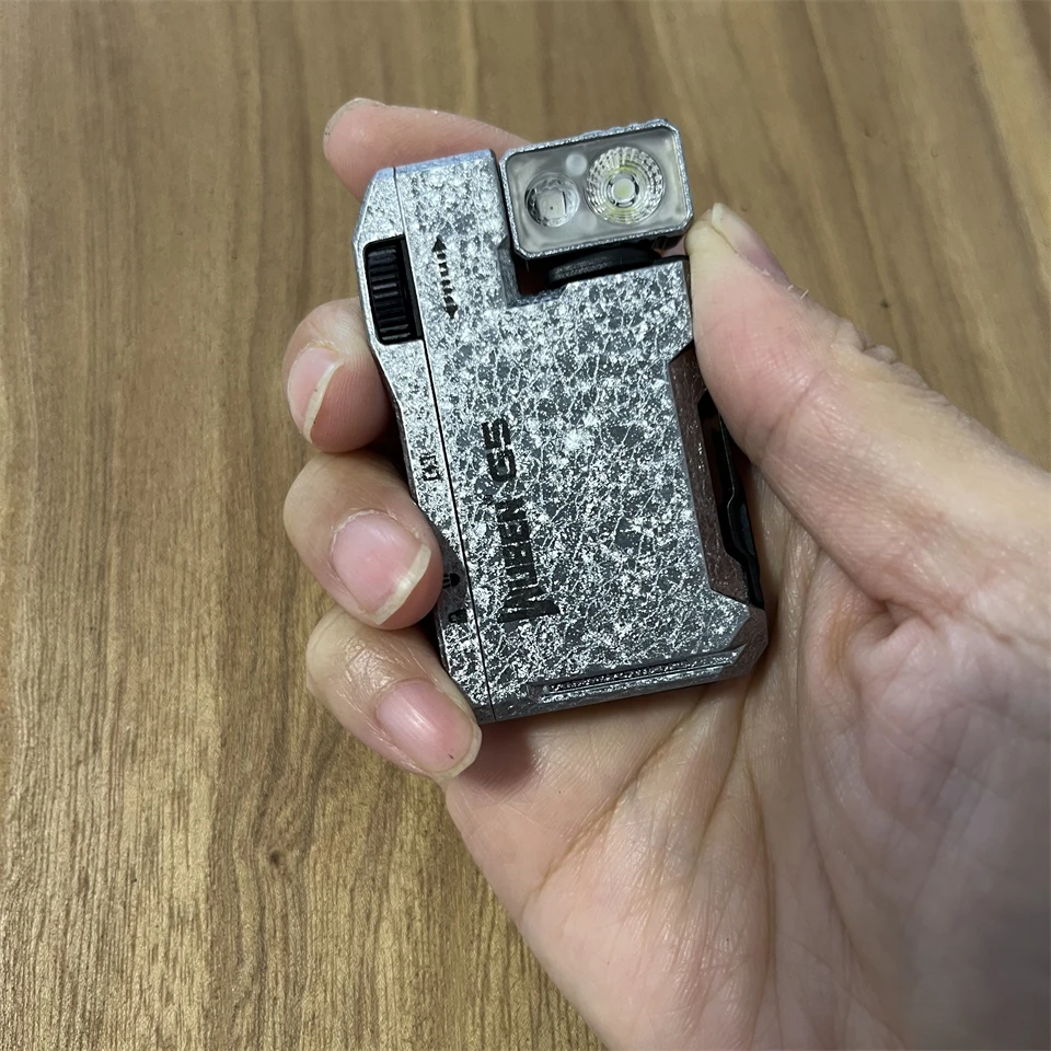 WUBEN G5 USB C ricaricabile piccola torcia a LED con regolazione continua tascabile EDC torcia luci rotazione di 180 gradi lanterna regalo RGB