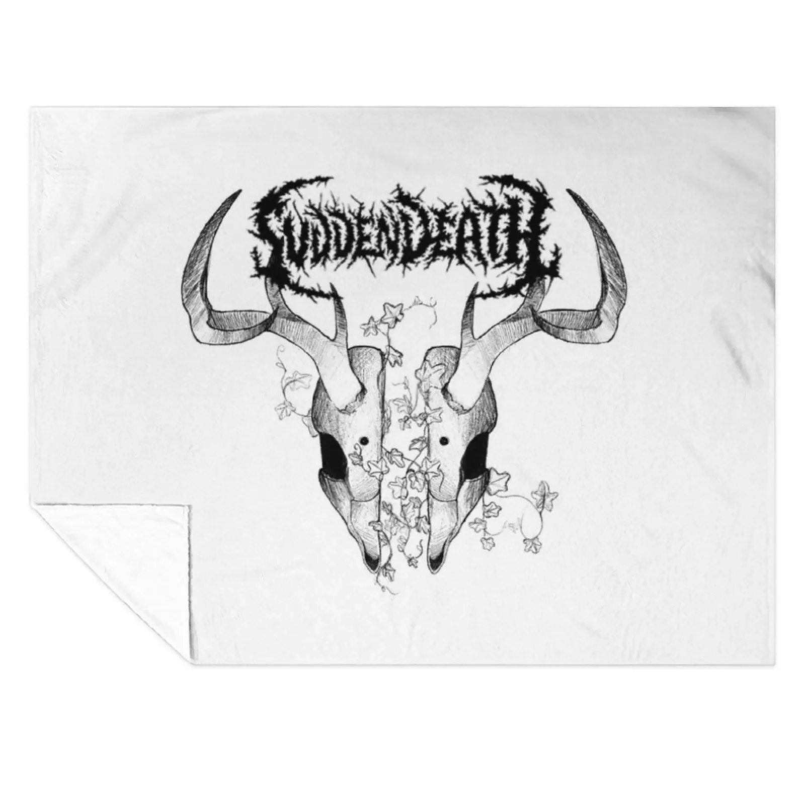 

svddendeath logo deer skull Throw Blanket for babies Thins Blankets Sofas Of Decoration Sofa Blankets