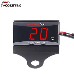 Motorcycle KOSO Water Temperature Mini Meter For XMAX250 300 NMAX CB 400 CB500X Sensor Water Temp Adapter Scooter And Racing