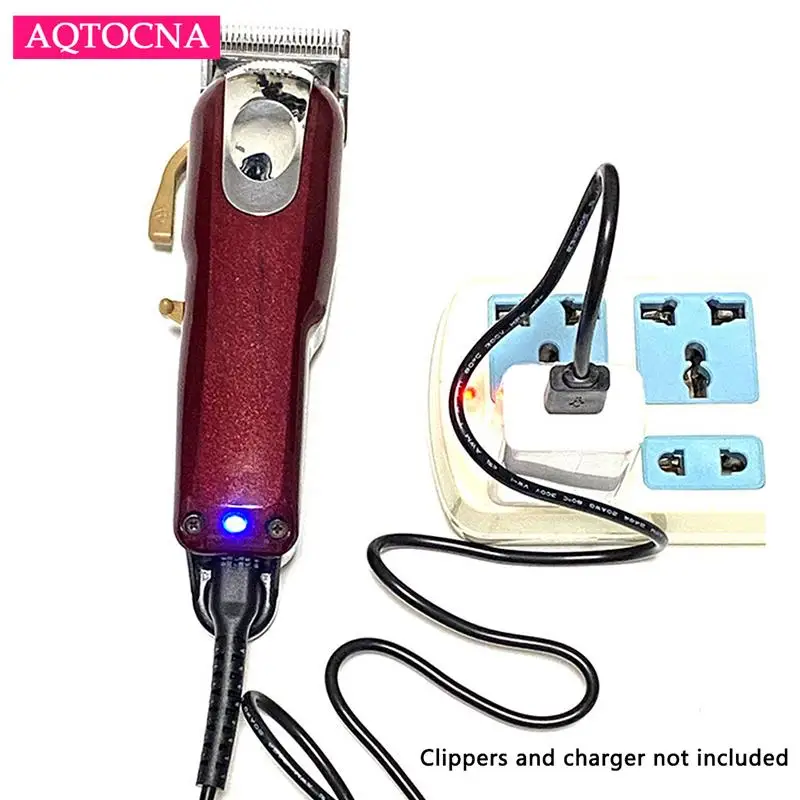 5V USB Charging Cable Adapter Cord Electric Hair Clippers Power Supply For 8148/8591/8504 Electric Clipper Accessories