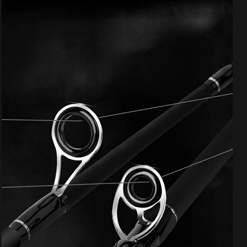 

10PCS Ceramic and high carbon steel guide eye wire loop, wire loop, fishing rod, fishing gear accessories