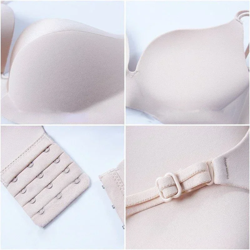 Sexy Bra Panties Set Women Push Up Cups Brassiere Seamless Bras Underwear Set Comfortable 2024 Woman Lingerie Bralette